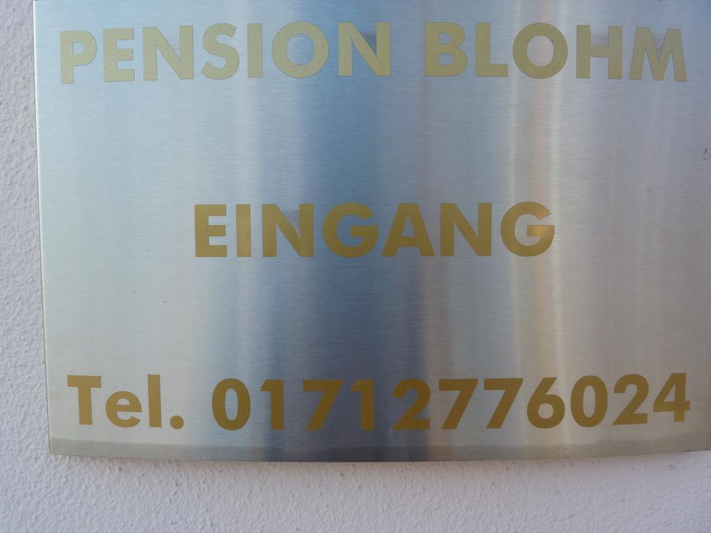 Cafe Und Pension Blohm Γκράιφσβαλντ Εξωτερικό φωτογραφία